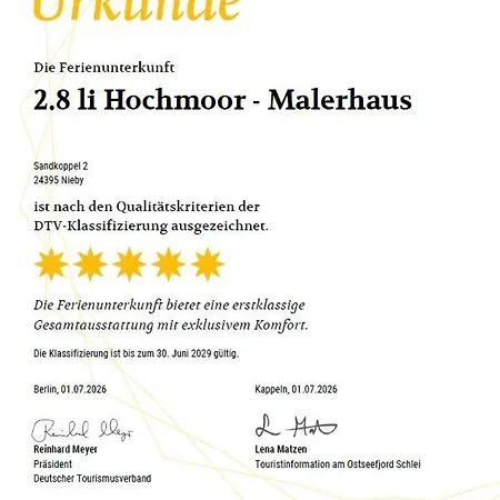 Reetdorf Geltinger Birk Malerhaus Hochmoor * Nieby (Nieby, Schleswig-Flensburg)